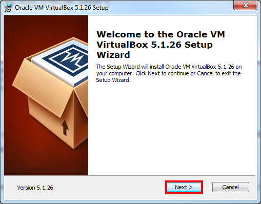 virtualbox setup 1